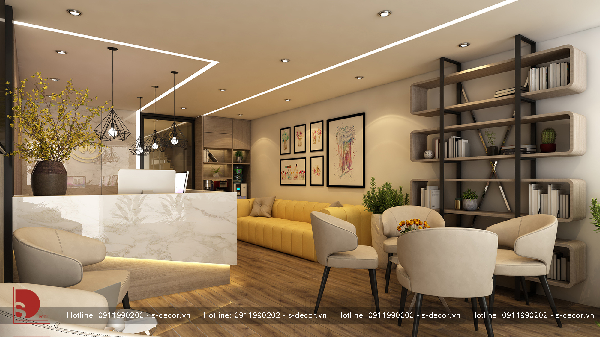 Thiết kế phòng khám nha khoa - Những thông số cơ bản